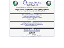 Tablet Screenshot of omnipotencesoftware.com